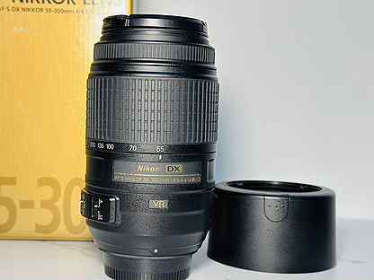 Nikon AF-S DX 55-300mm f/4.5-5.6 G ED VR Как новый