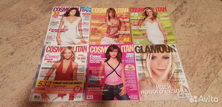 Журнал караван историй, cosmopolitan, glamour