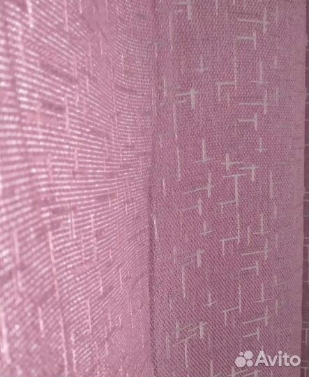 Шторы Рогожка 2 шт. лента