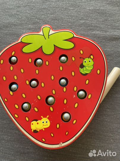 Магнитные червячки Монтессори