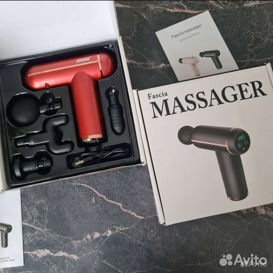 Перкуссионный массажер для тела. Новый