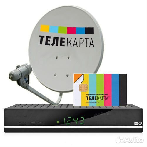 Спутниковое телевидение Телекарта