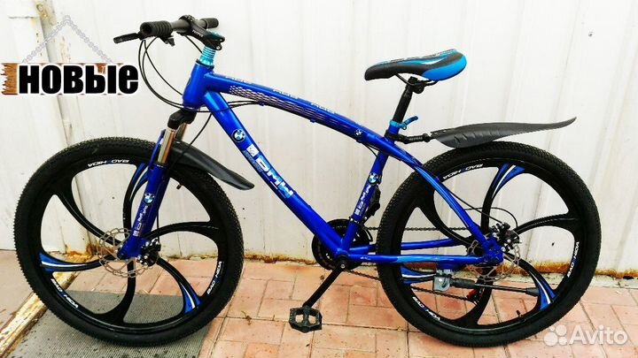 Новый велосипед на литых дисках
