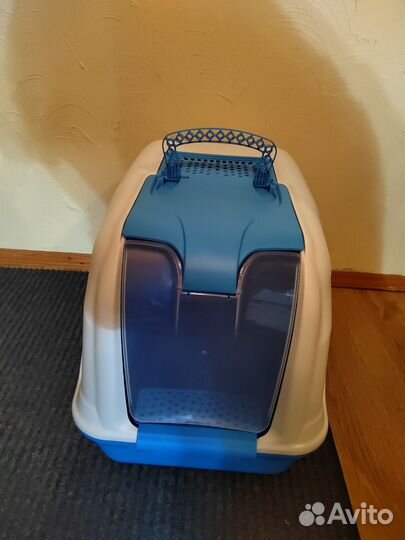 Закрытый лоток для кошек большой