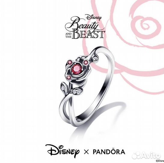 Pandora кольцо Disney 