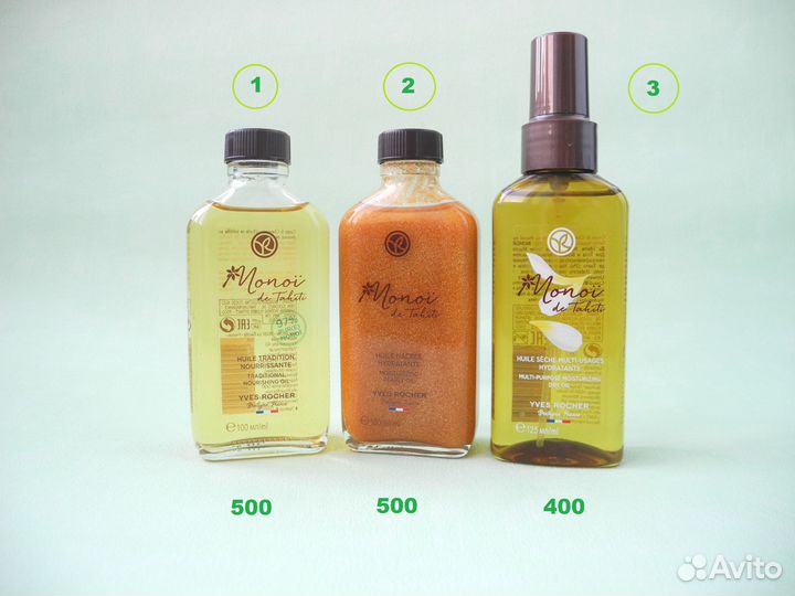 Monoi Моной Ив Роше: масло, парфюм, гель, молочко