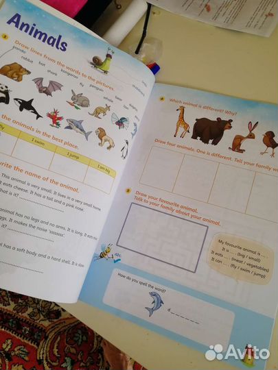 Рабочая тетрадь новая Home Fun booklet 4