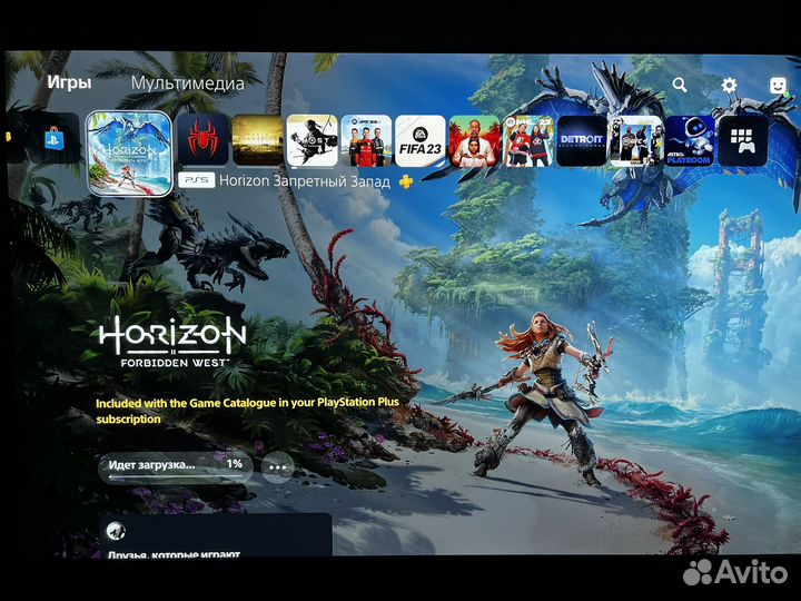 Sony PS5 PlayStation 5 Blu Ray Новая + Подписки