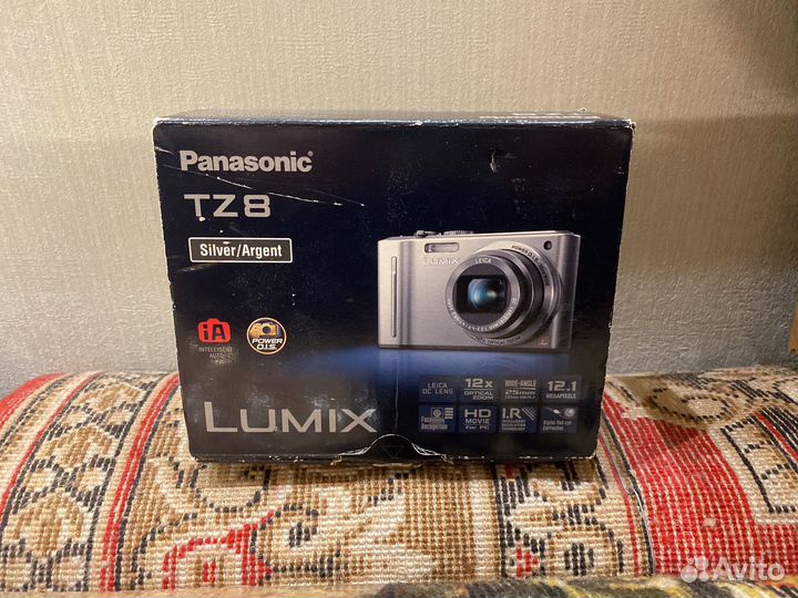 Компактный фотоаппарат panasonic lumix dmc tz8