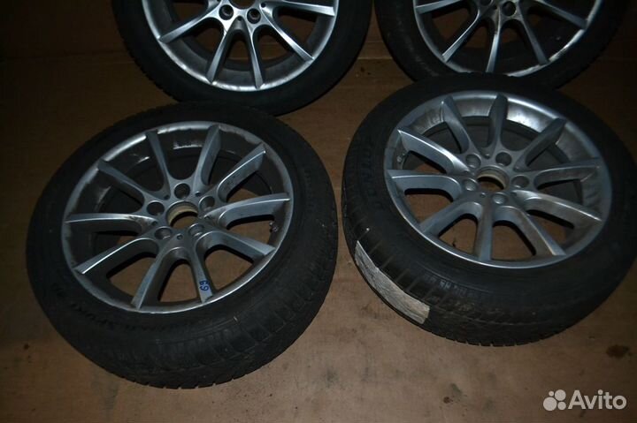 Диски BMW бу R18 с всесезонными шинами 245 45 18