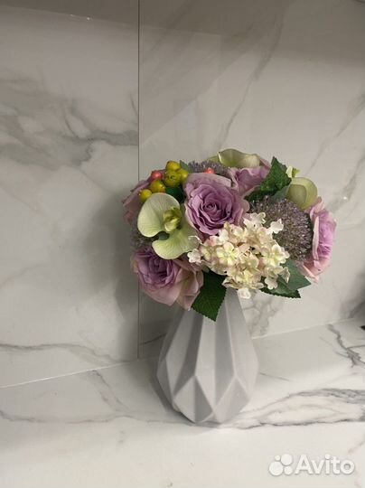 Букет композиция цветы в вазе