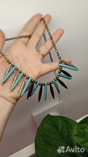 Серьги, колье, браслет