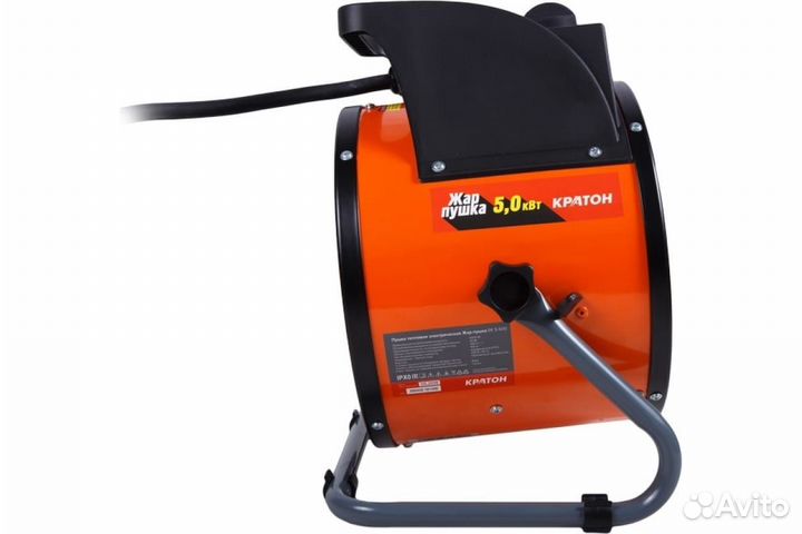 Электрическая тепловая пушка кратон Жар-пушка ек 5