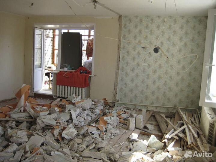 Демонтажные работы/Алмазная резка бурение бетона