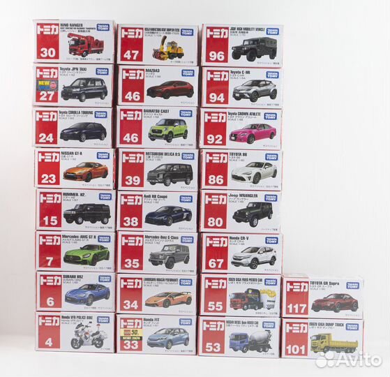 Масштабные авто модели Tomica 1/64