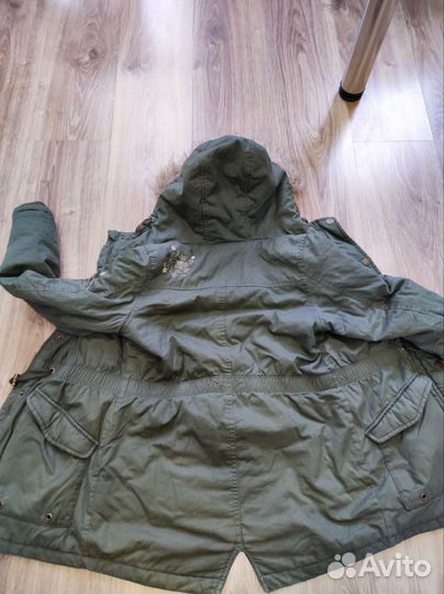 Парка для девочки 140