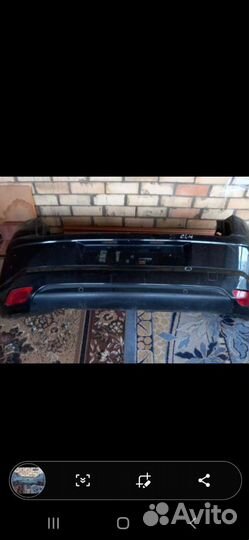 Задний бампер citroen C4 хечбек