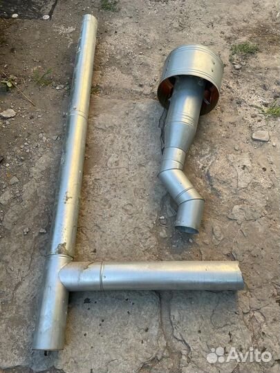 Трубы для дымохода оцинкованная 110