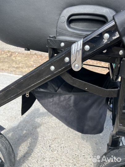 Коляска для двойни junama