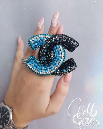 Брошь ручной работы