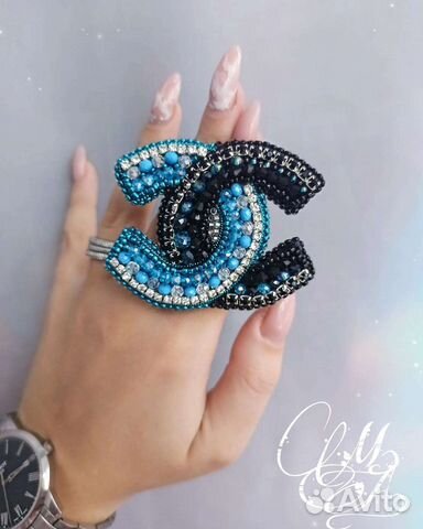 Брошь ручной работы