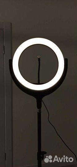 Лампа кольцевая 26 см поворотная + доставка