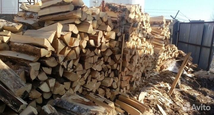 Дрова березовые колотые
