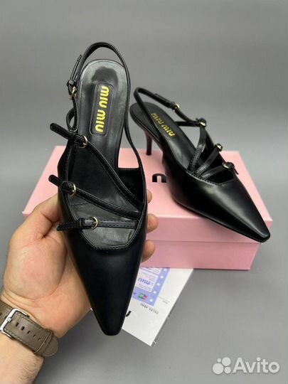 Шикарные туфли MiuMiu 3 цвета