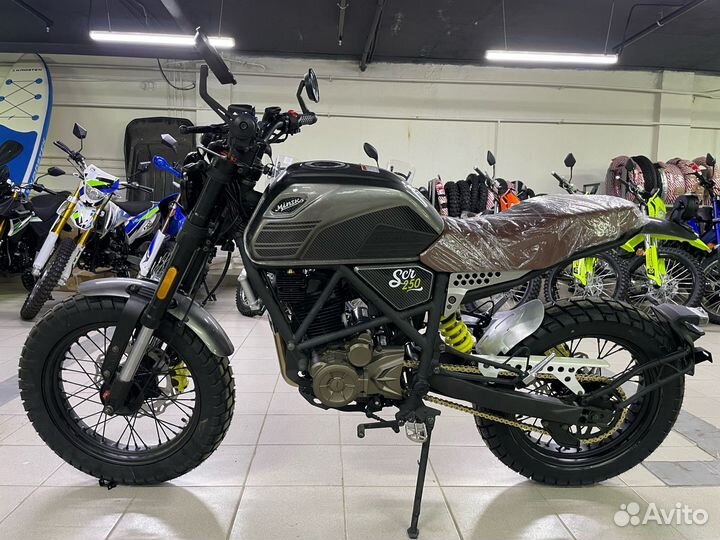 Мотоцикл 250сс Minsk SCR Scrambler 6кпп в наличии