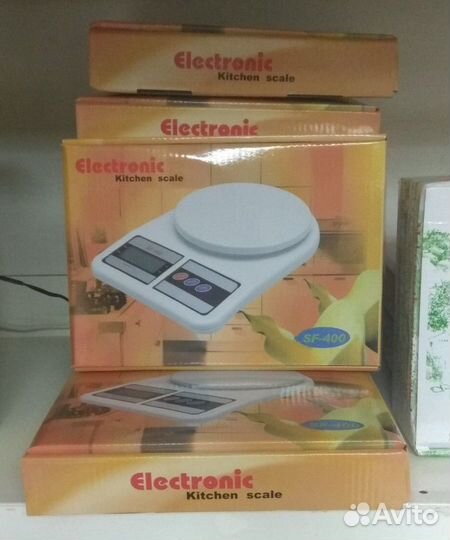 Весы кухонные настольные электронные до 7кг FS-400