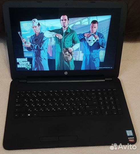 Игровой ноутбук HP core i5 Radeon R5 M430 SSD