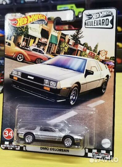 Hot wheels dmc delorean boulevard premium