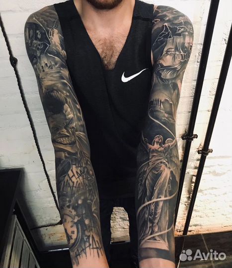 Татуировка В москве (любой стиль/сложность)