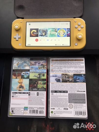 Портативная игровая приставка nintendo switch lite