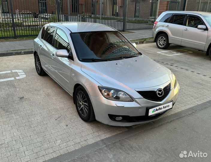 Mazda 3 1.6 МТ, 2007, 203 500 км