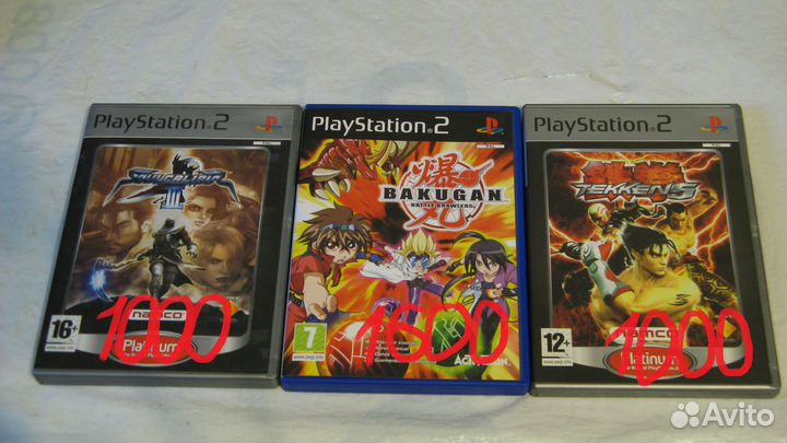 Лицензионные игры ps2