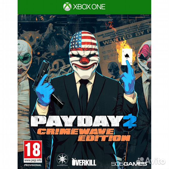 Payday 2 - Crimewave Edition Xbox One, английская