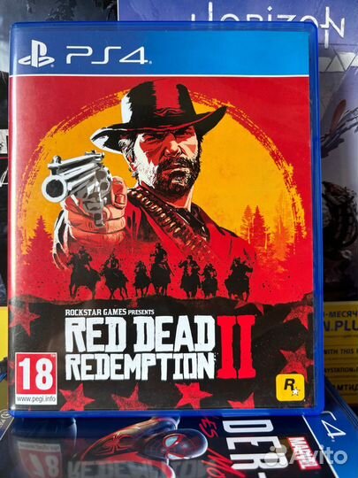 Red dead redemption 2 ps4 диск