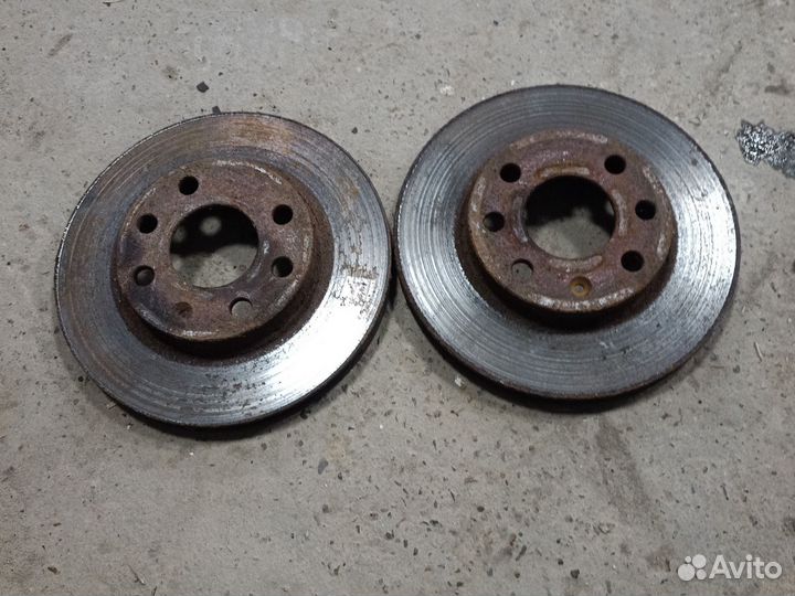 Диск тормозной передний daewoo nexia