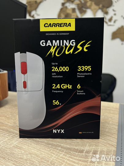 Игровая беспроводная мышь Carrera NYX