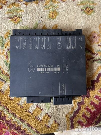 Блок управления сиденья mercedes w220