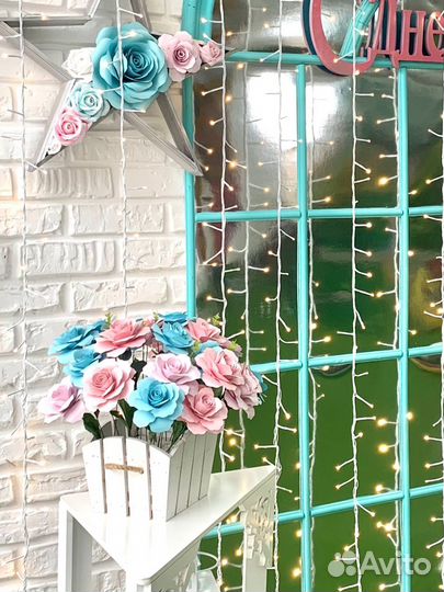 Букет из бумаги