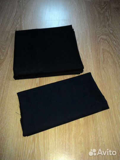 Отрезы ткани Панбархат и военый