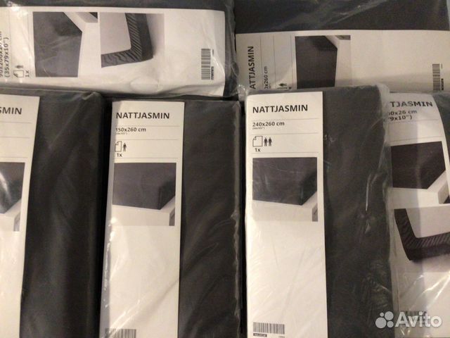 Nattjasmin простынь IKEA на резинке и без, т-серые купить в Москве ...