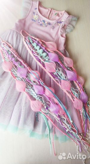 Афрорезинки для девочек