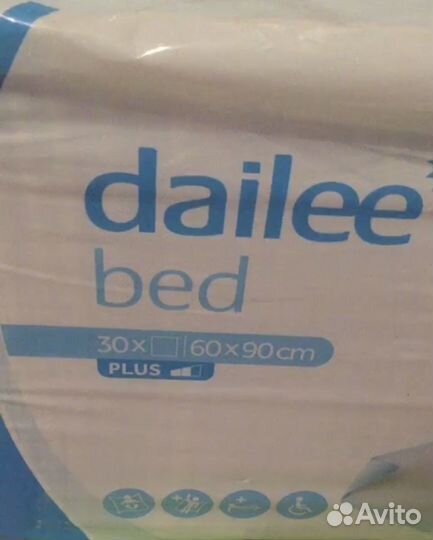 Пеленки одноразовые 60х90 30 штук