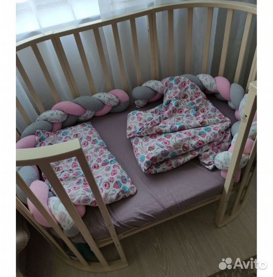 Бортик косичка 2 шт по 120 см