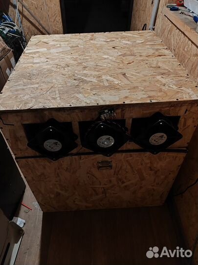 Шумбокс для 3х Asic майнеров