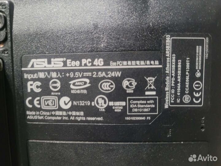 Нетбук Asus Eee PC 4G