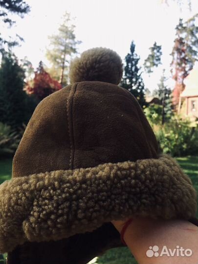 Шапка для девочки натуральный мех